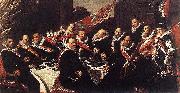 Frans Hals Banquet of the Officers of the St George Civic Guard WGA oil painting